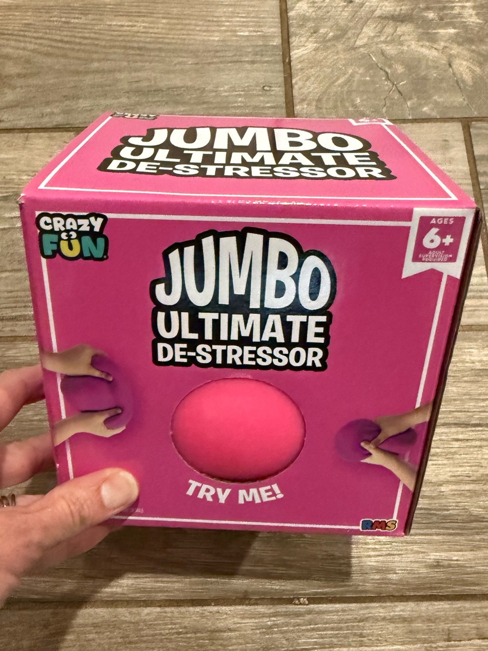 Jumbo Ultimate De-Stressor - Pink